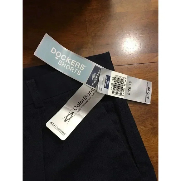 NWT Women's Docker's ColorBond Black Dress Shorts Size 6 - Picture 3 of 4